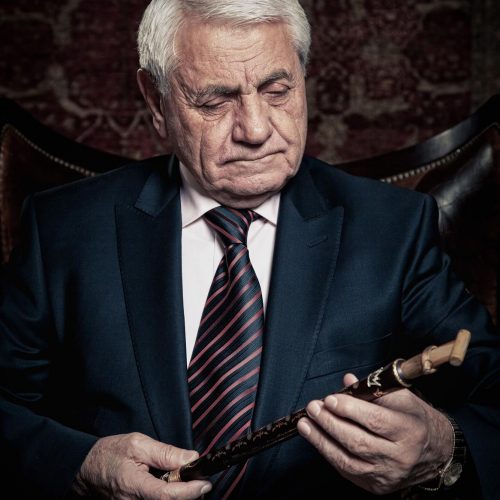 Maître du duduk et compositeur arménien, Jivan Gasparyan.