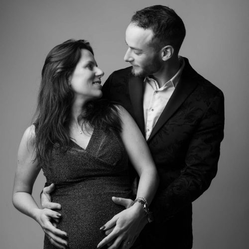 Portrait de couple en studio
