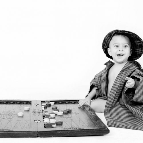Portrait enfant en studio
