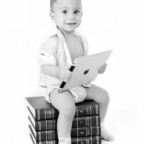 Portrait enfant en studio